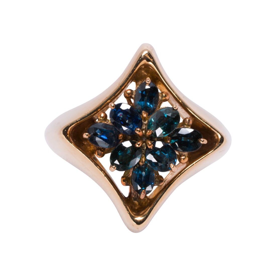 A sapphire and 14k gold ring (1 of 2)