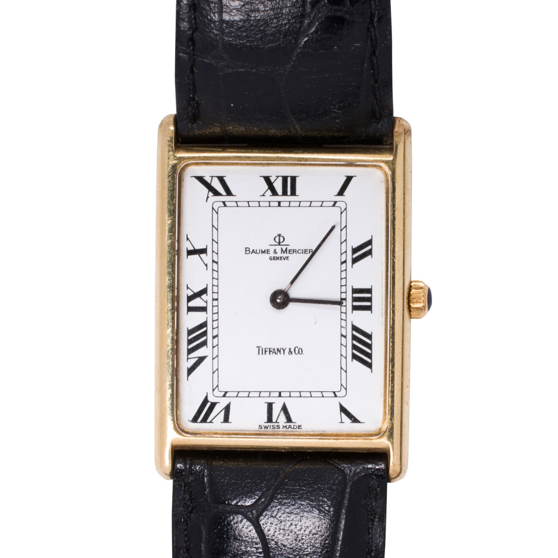 A Baume & Mercier for Tiffany & Co. 14k gold watch (1 of 2)