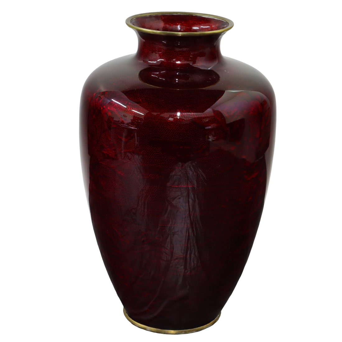 A Japanese large ginbari vase (1 of 4)