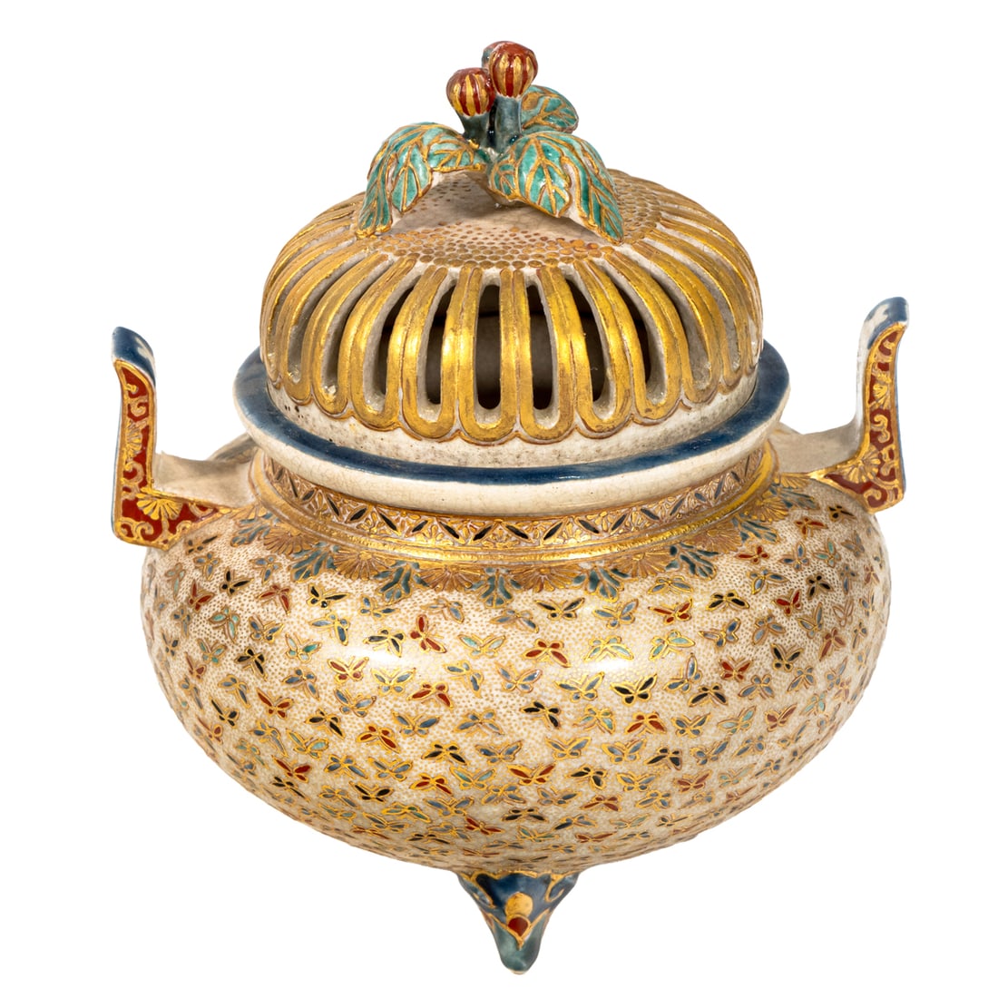 A Satsuma 'butterfly' koro (1 of 4)