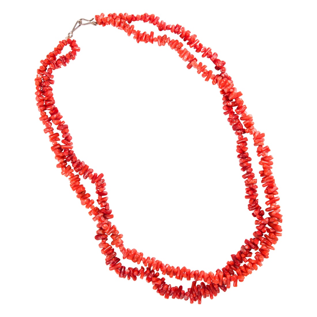 A pink coral necklace (1 of 2)
