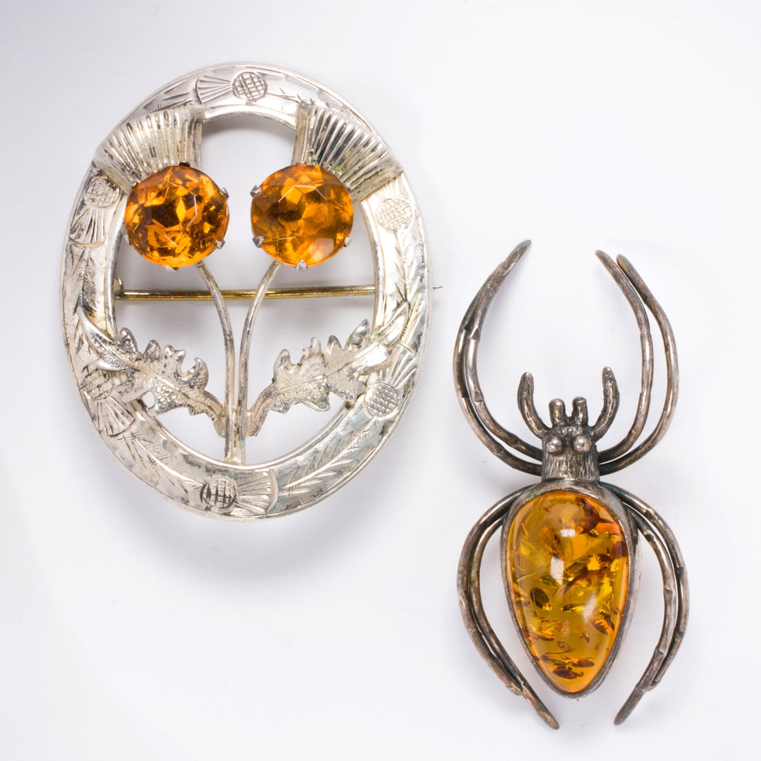 Two silver brooches (1 of 1)