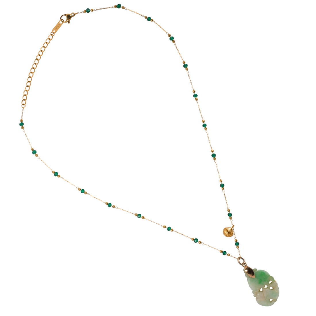A jade pendant - 2