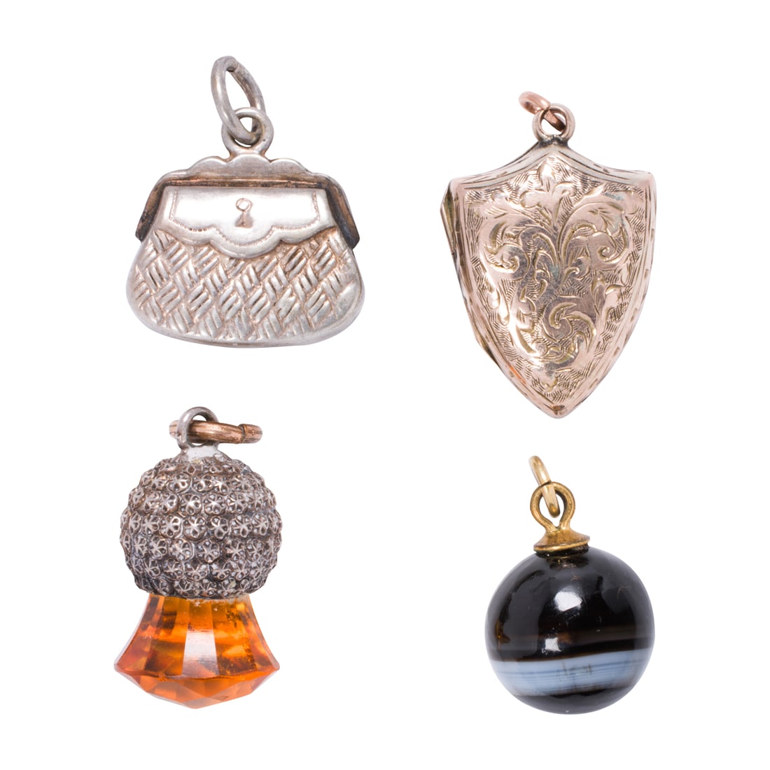 Four antique pendants (1 of 2)