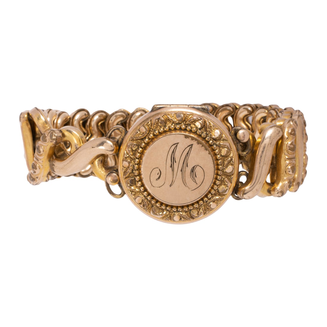 A gold-filled Victorian revival bracelet (1 of 1)