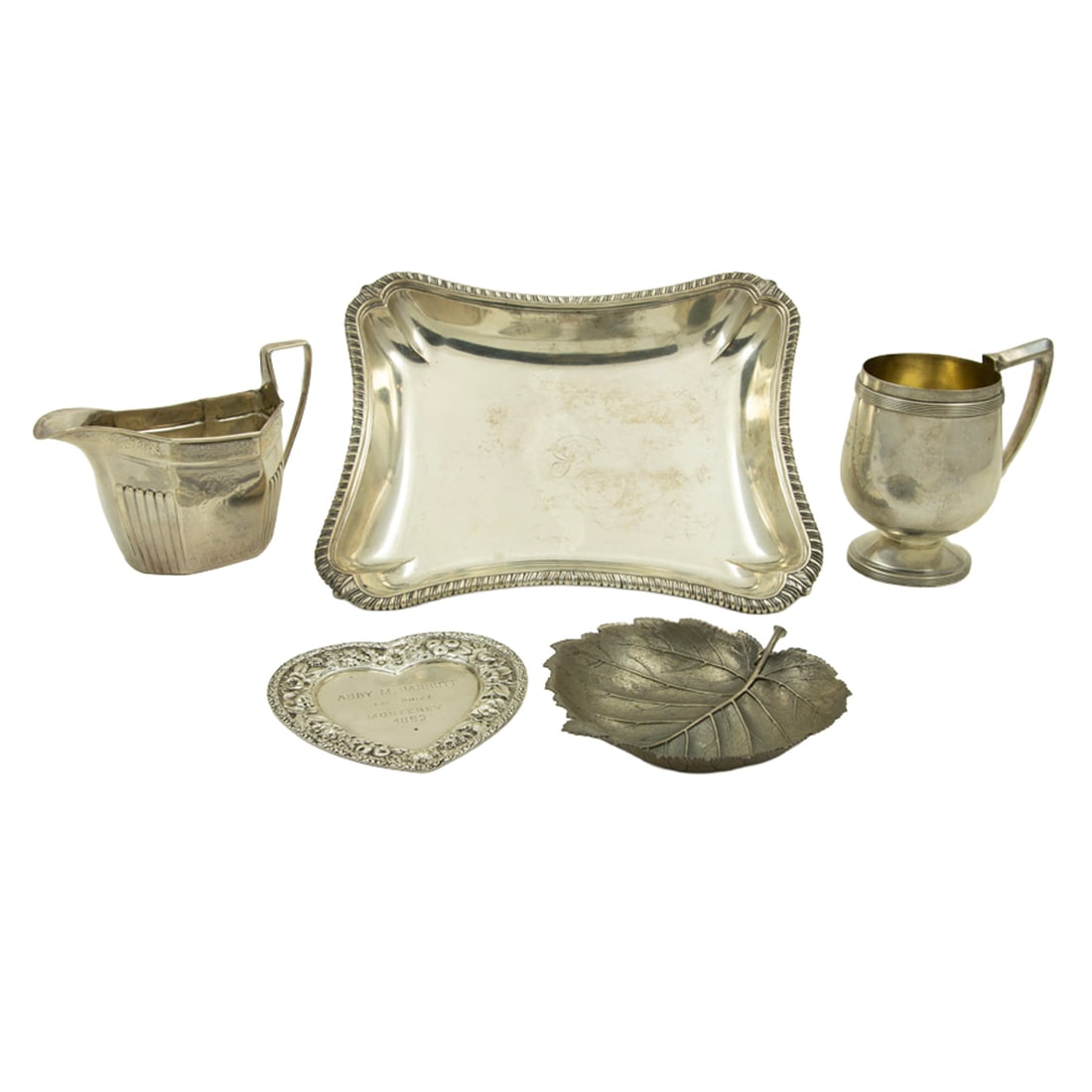 A group of sterling table articles including Buccelatti and Gorham (1 of 2)