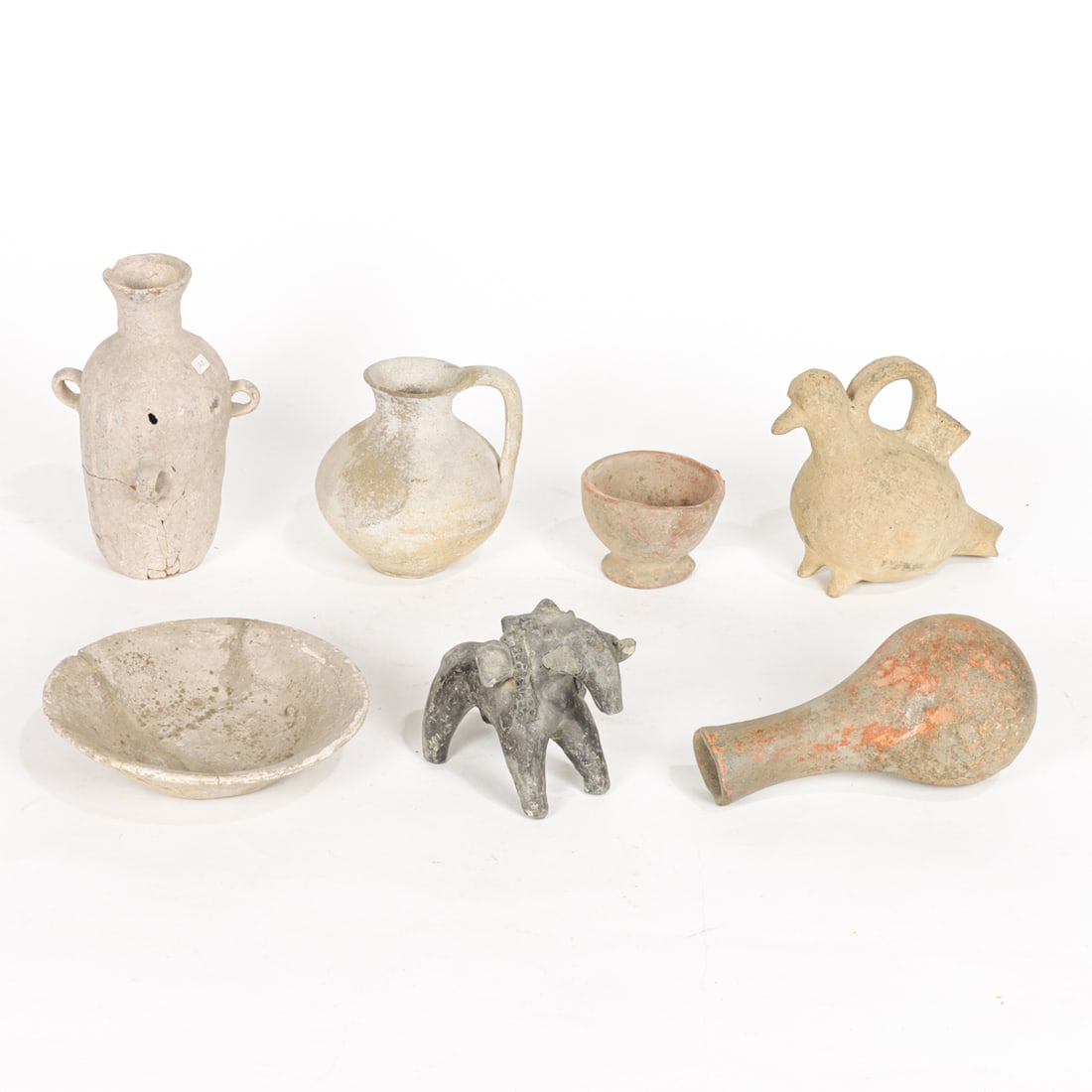 An assembled group of antique pottery (1 of 1)