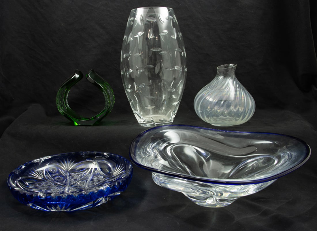 An assembled group of glass (1 of 1)