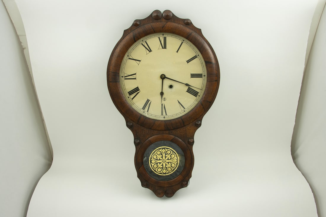 A pair of Contemporary table lamps: A pair of Contemporary table lamps, the standards of stacked ball forms, 26.5"h x 5.5"w x 5.5"d (base}