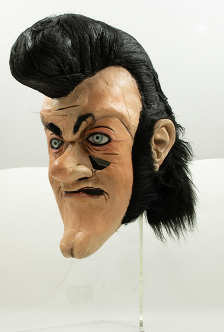 A performance stage mask in papier mache (1 of 3)