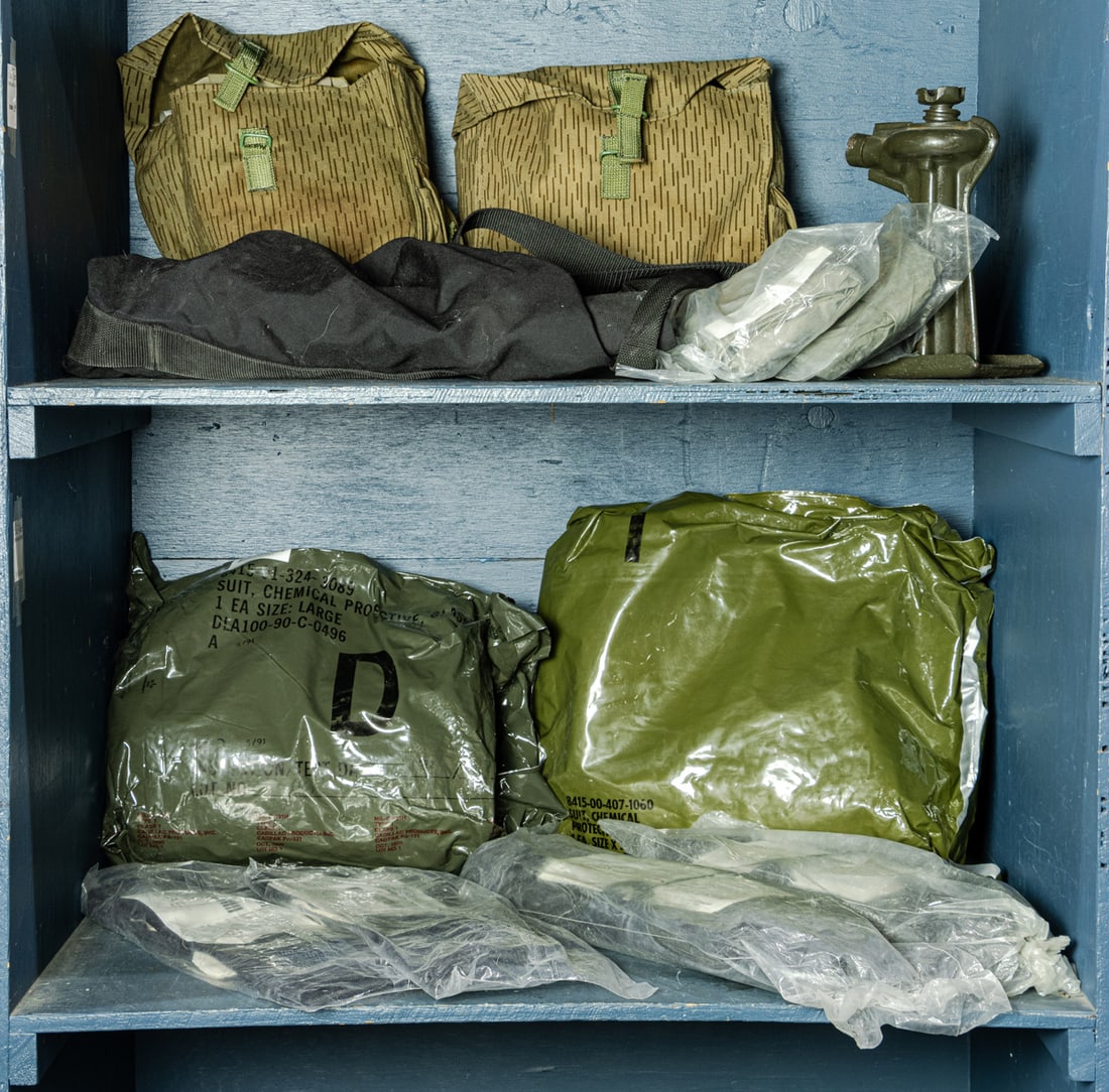 A group of miliary grade chemical protective gear (1 of 1)