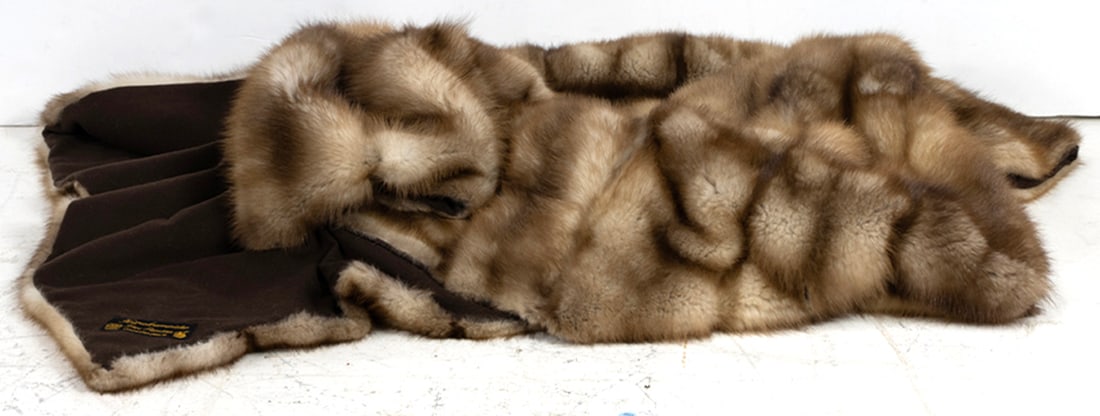 A Kurschnermeister Lars Paustian mink throw (1 of 2)