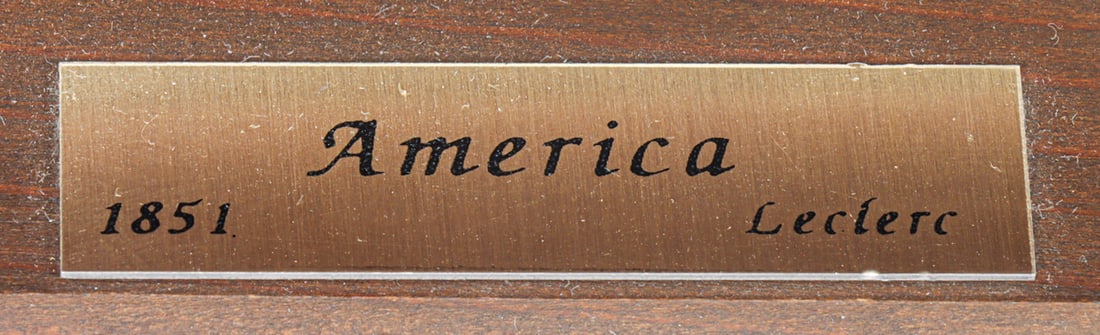 Two three-mast sailboat models - 4