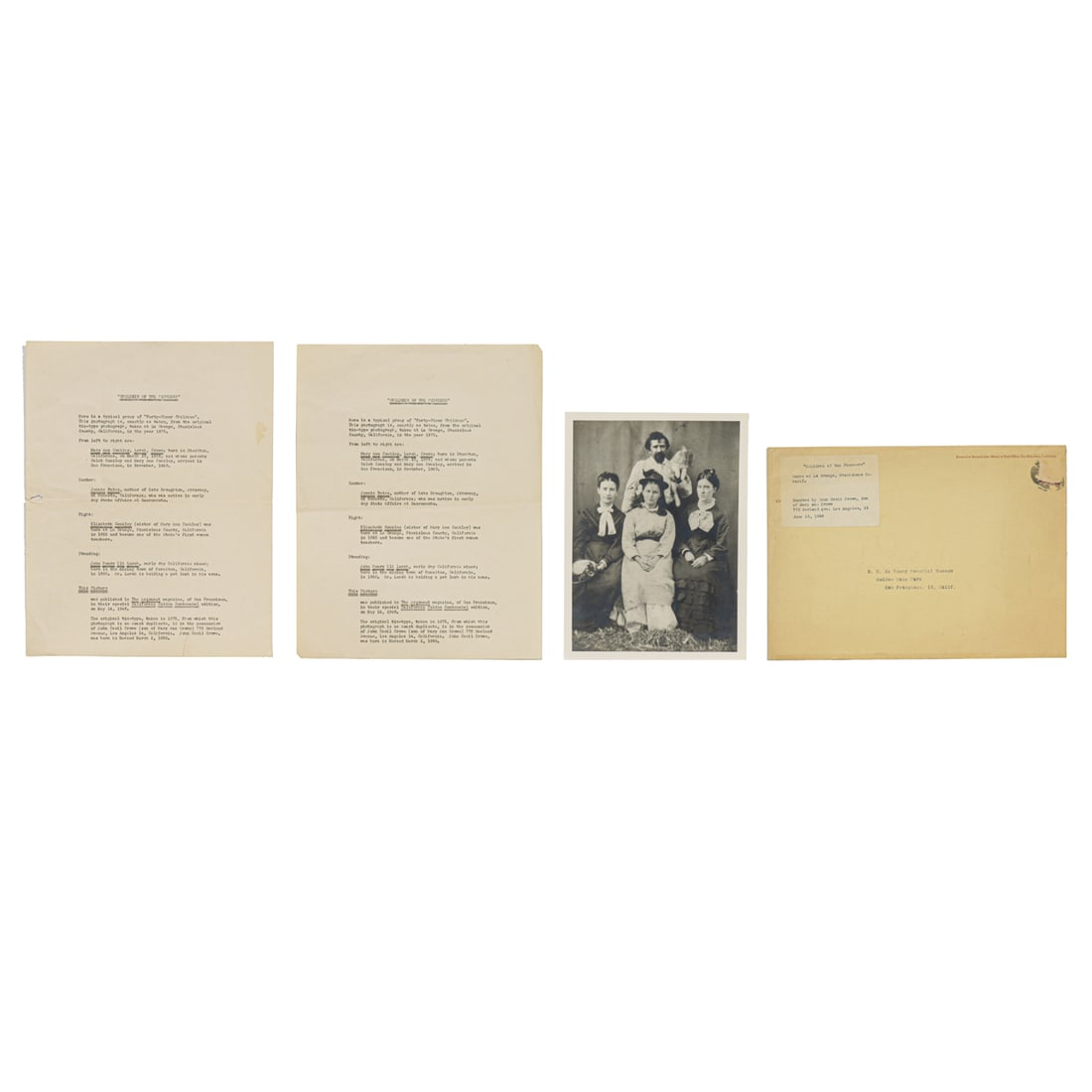 Photograph, Portrait of Pioneer Children (1875) (1 of 2)