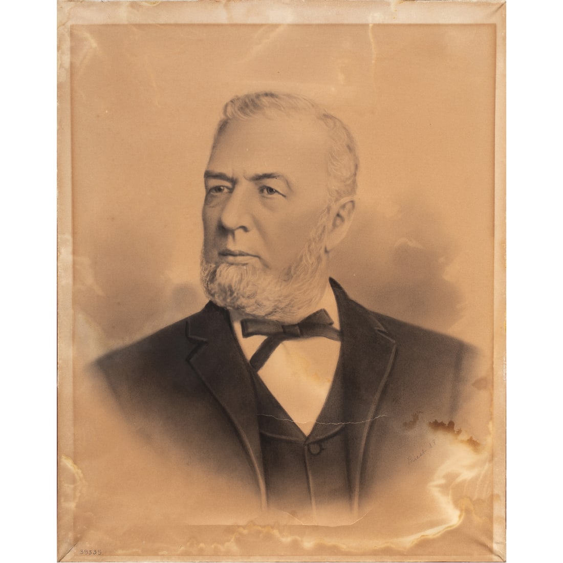 Work on paper, Portrait of Mariano Malarin (1 of 4)