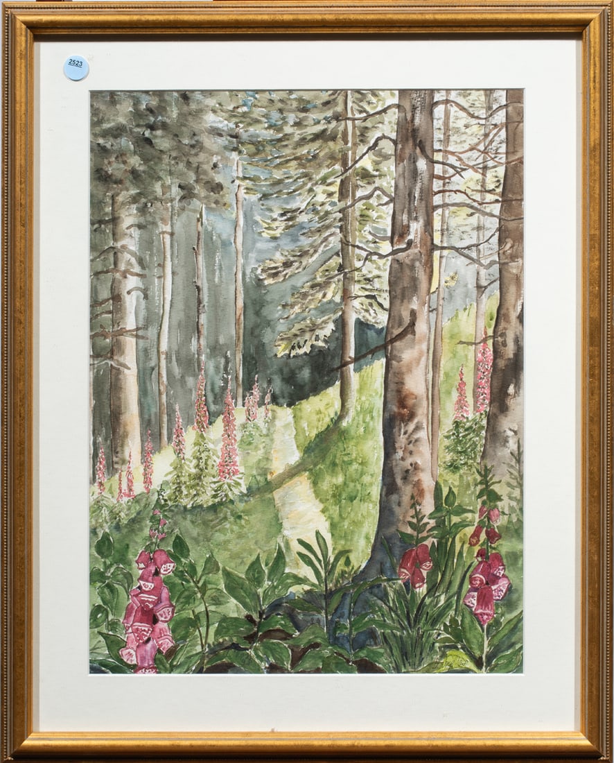 Watercolor, American School (20th century) (1 of 1)