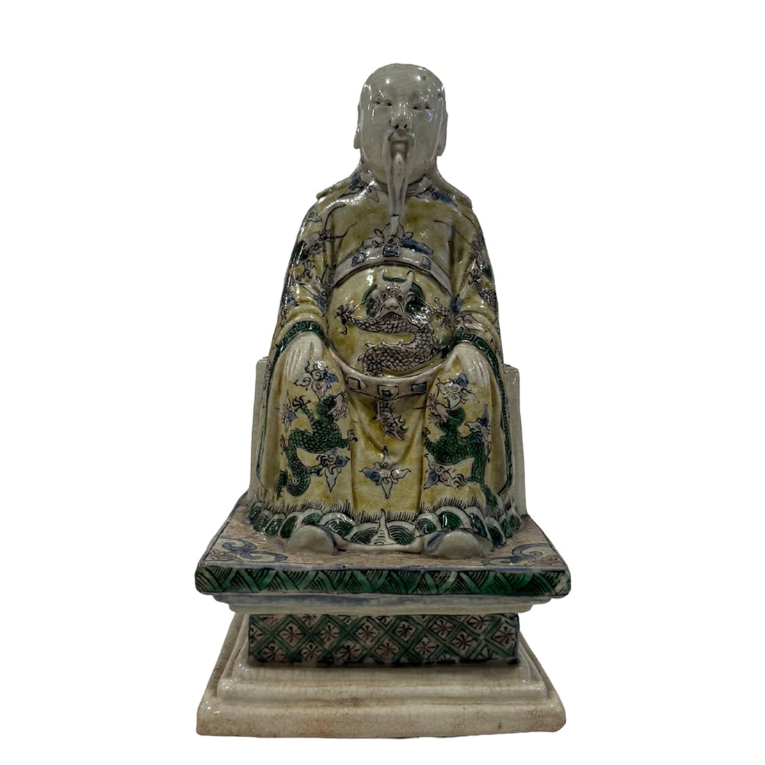 A Chinese wucai figure (1 of 3)