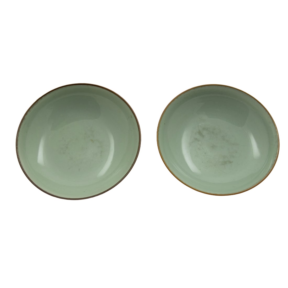 (lot of 2) Chinese light blue glazed bowls (1 of 2)