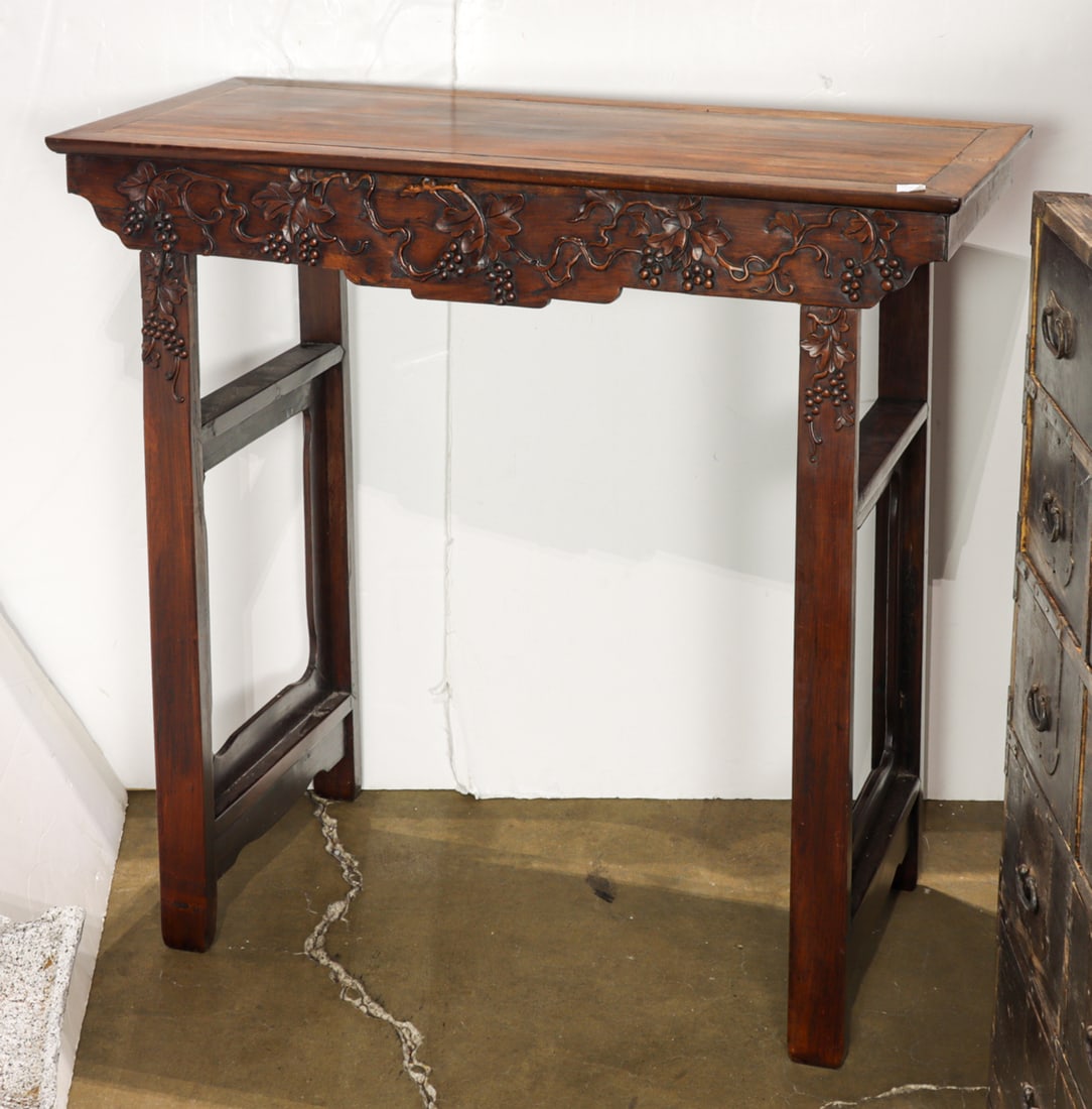 A Chinese rosewood altar table (1 of 1)