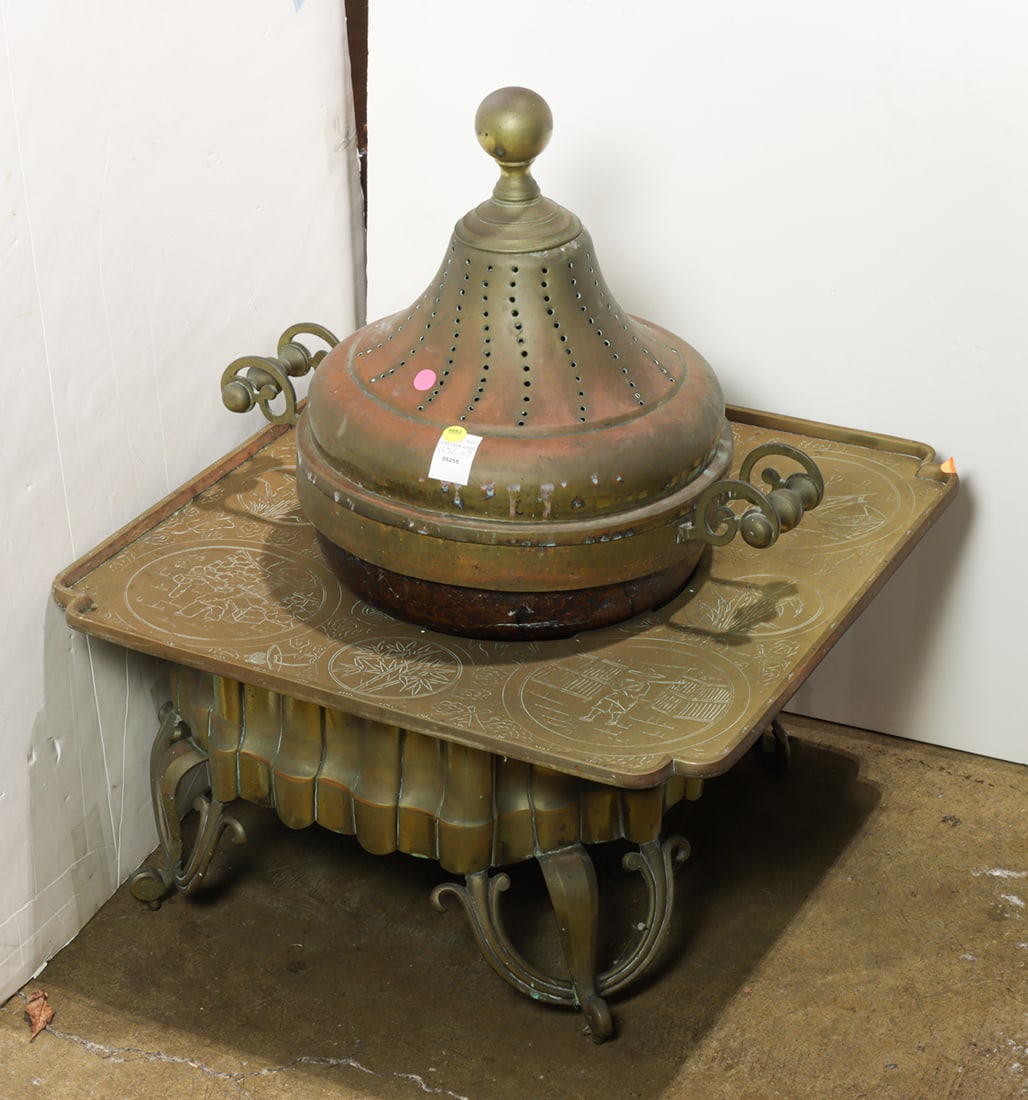 A Chinese brass brazier (1 of 1)