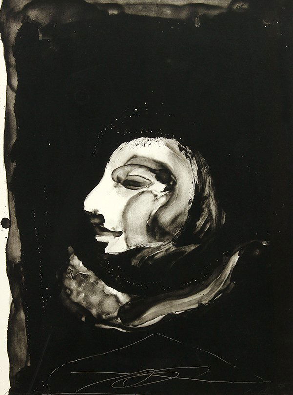 Print, Nathan Oliveira, Composite Head: Nathan Oliveira (Californian, 1928-2010), "Composite Head," 1972, lithograph, pencil signed, dated, titled and numbered, from an edition of 10, printed and published by the Tamarind Institute, Albuque