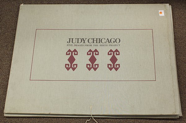 Portfolio of full color lithographs, Judy Chicago: Portfolio of full color lithographs, "Five Images from the Birth Project," 1985, by Judy Chicago (American, b. 1939), each signed and numbered. Condition: Water damage present on each work