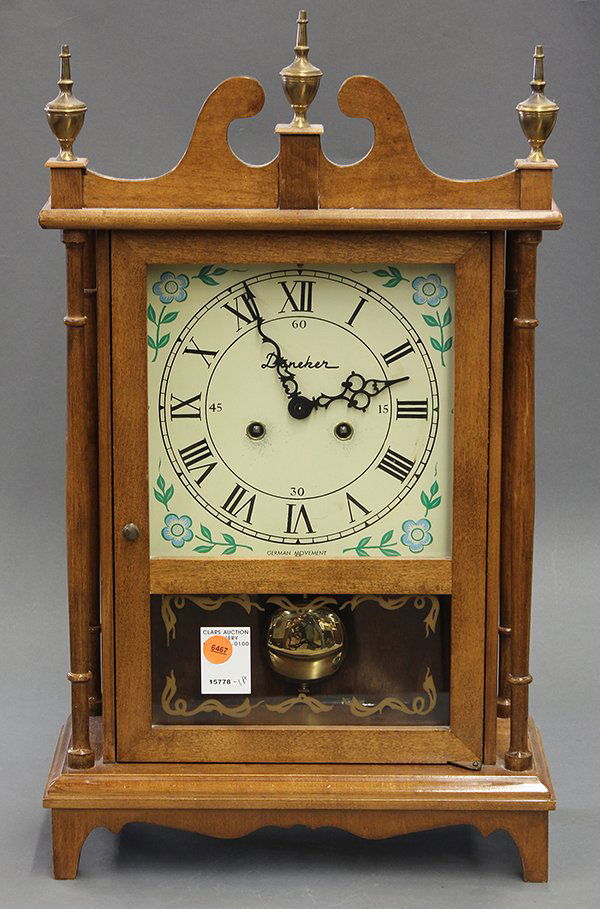 Daneker mantle clock, 20th century Jun 15, 2013 Clars Auction