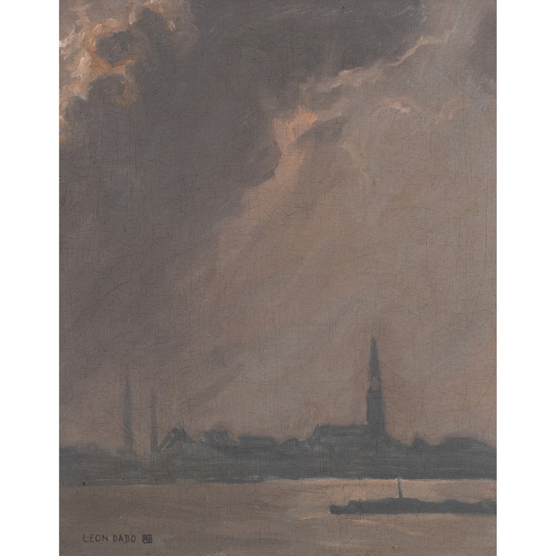 Painting, Leon Dabo (1 of 4)
