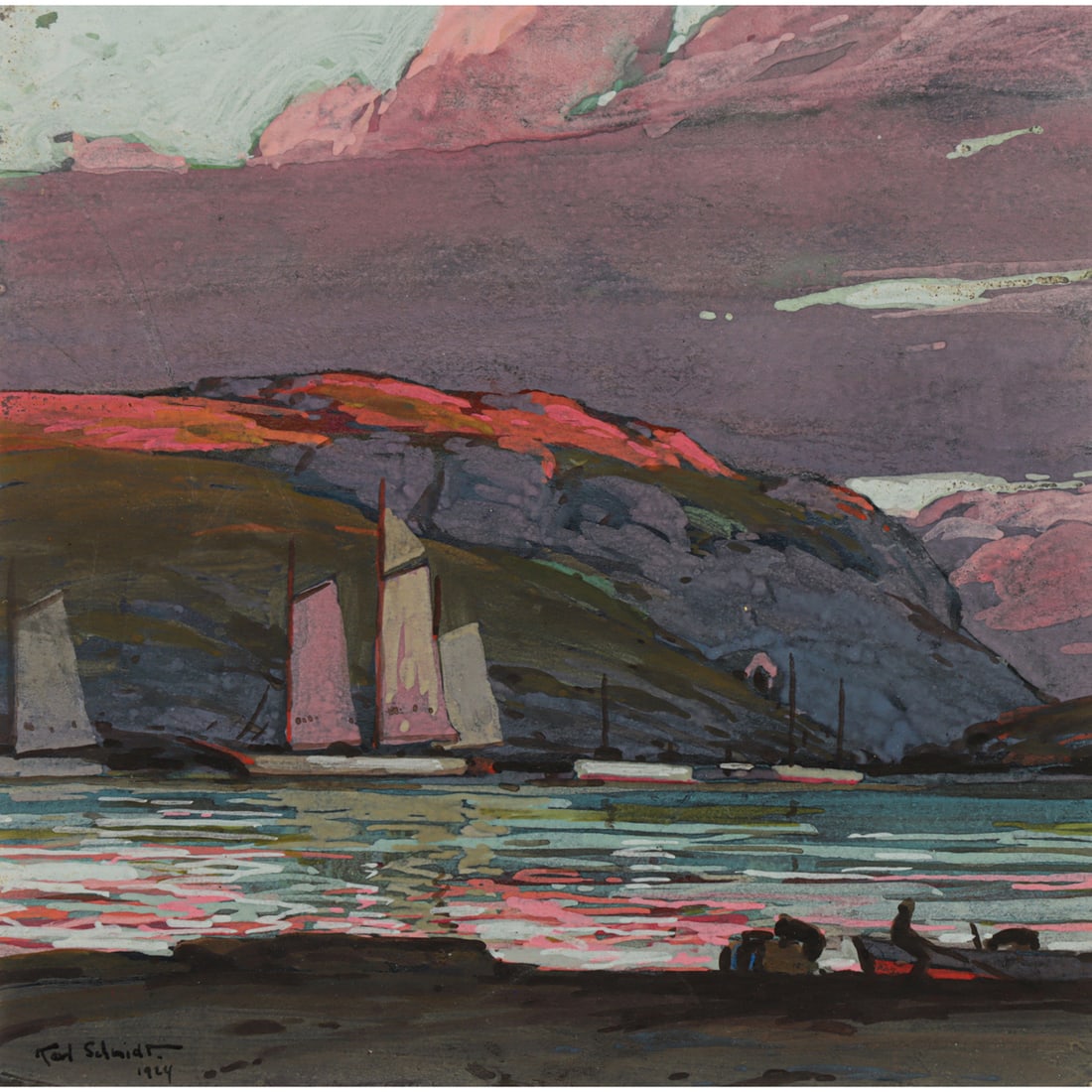 Painting, Karl Schmidt (1 of 5)