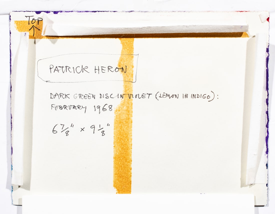 Gouache, Patrick Heron - 4