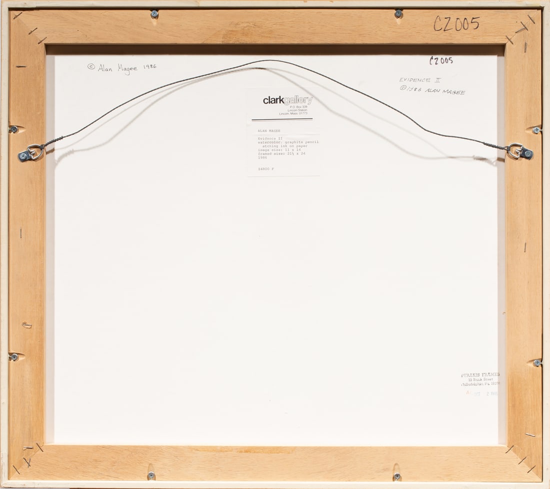 Work on paper, Alan Magee - 3
