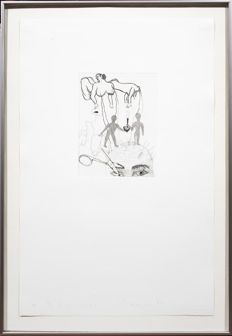 Print, Francesco Clemente - 2