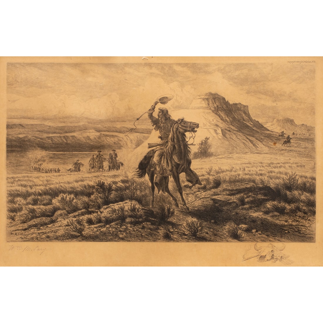 Print, William de la Montagne Cary (1 of 5)