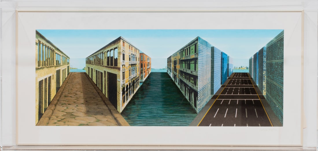 3D Lithograph, Patrick Hughes - 2