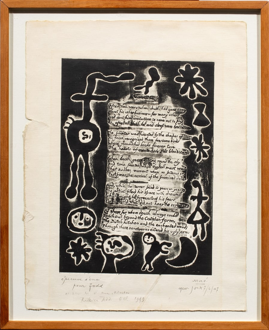 Print, Joan Miro - 2