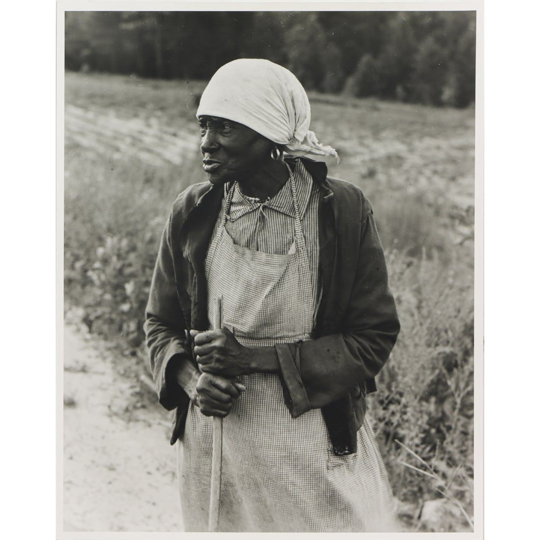 Photograph, Dorothea Lange: Dorothea Lange (American, 1895-1965), Ex-Slave with a Long Memory, Alabama, gelatin silver print, unsigned, Oakland Museum of California stamp verso, sheet (unframed): 14"h x 11"w