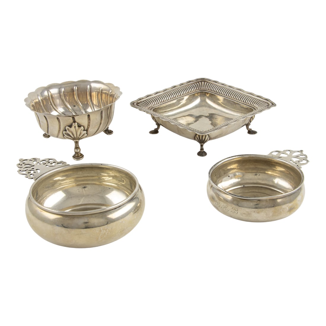 A group of American and English sterling table articles (1 of 4)