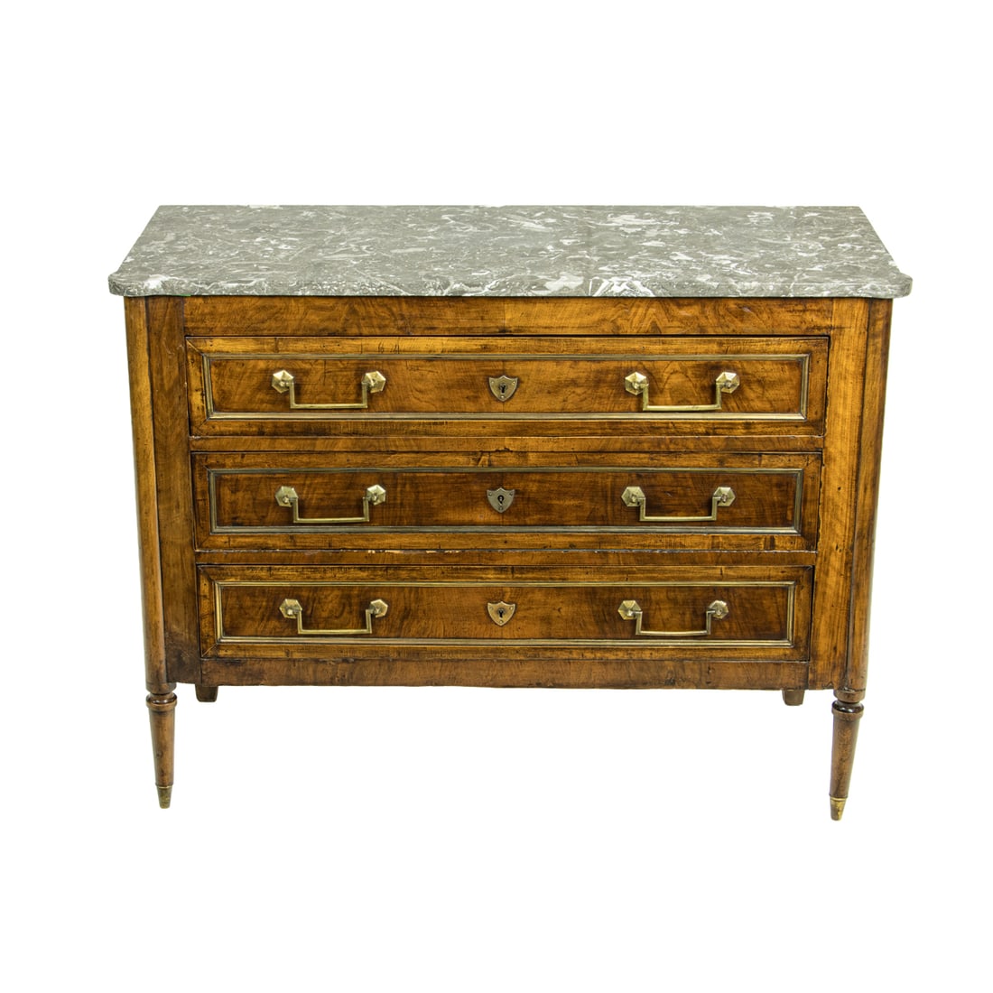 A French marble top commode second half 19th century (1 of 4)