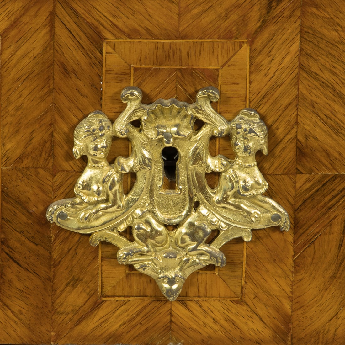 A Regence ormolu mounted commode 19th century - 4