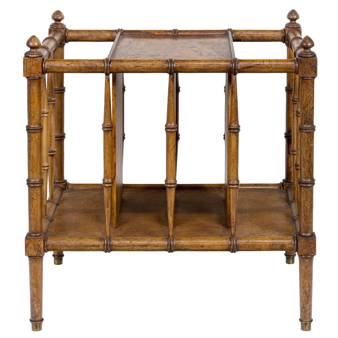 A Victorian faux bamboo magazine rack (1 of 5)