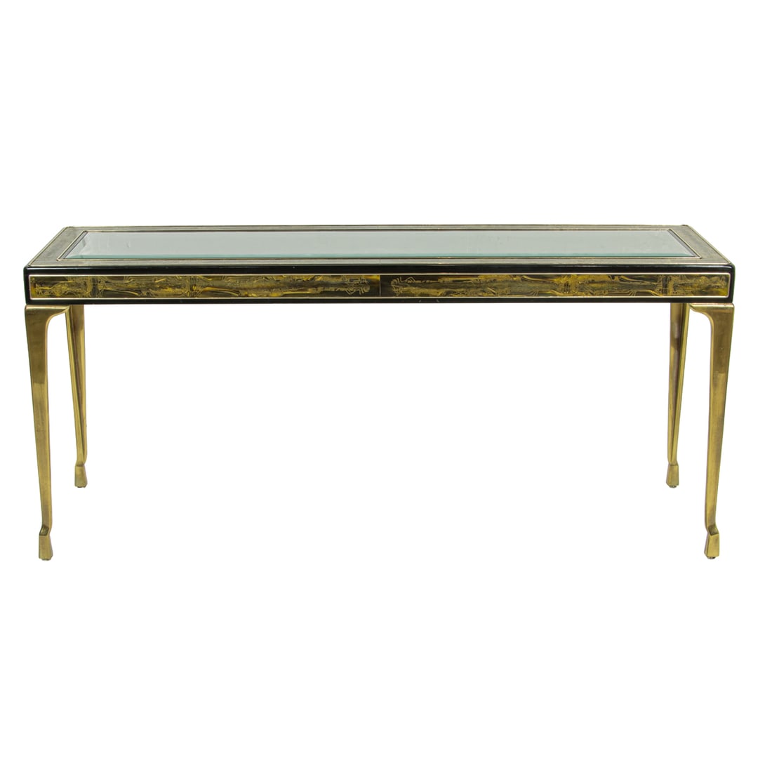 A Bernard Rohne for Mastercraft console table (1 of 4)