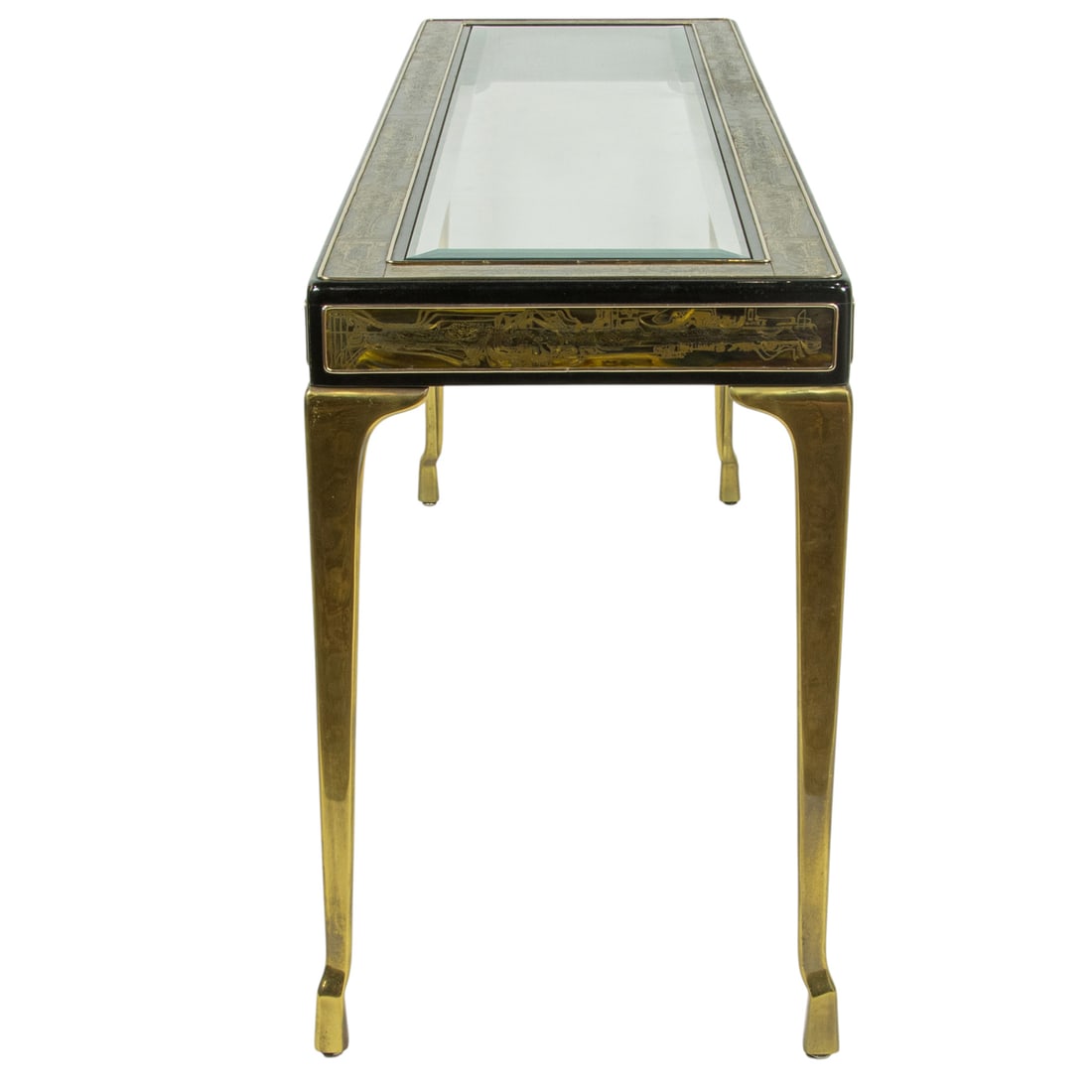 A Bernard Rohne for Mastercraft console table - 2