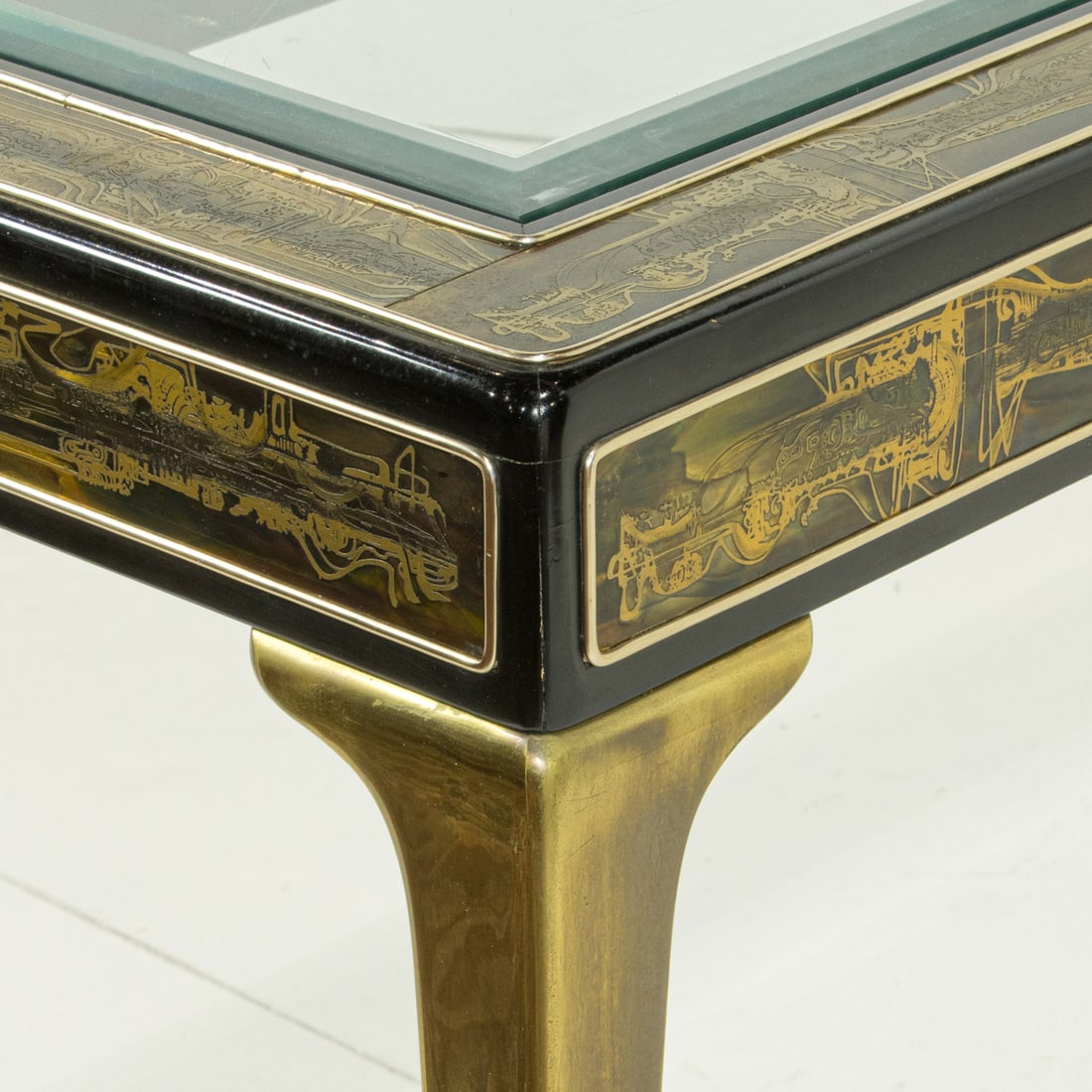 A Bernard Rohne for Mastercraft console table - 3