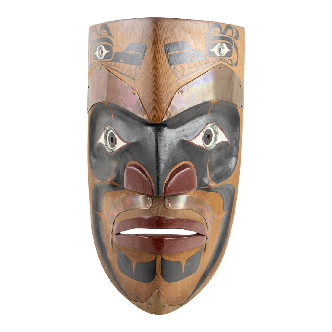 A Pacific Northwest Ceremonial Mask, Ruben Peters (1 of 5)