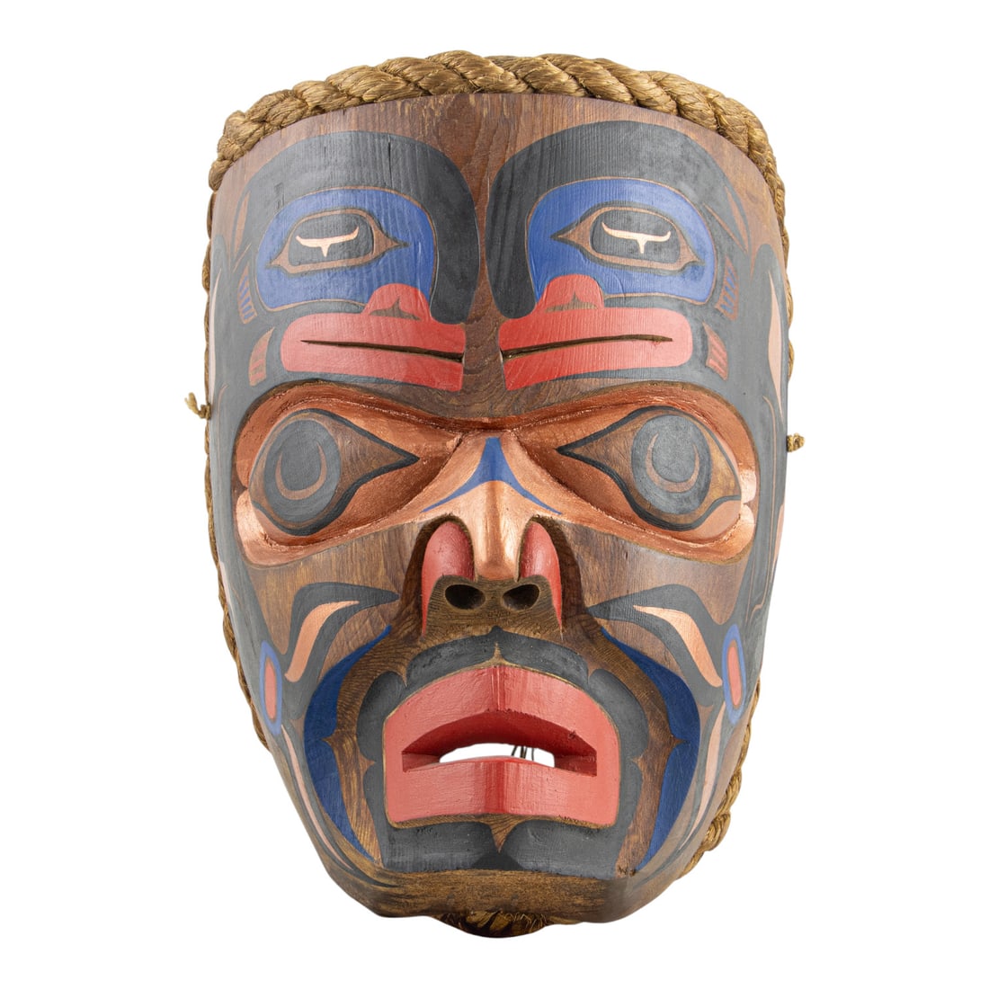A Pacific Northwest Killer Whale (Komokwa) Mask, Tony Gulbrandsen (1 of 4)