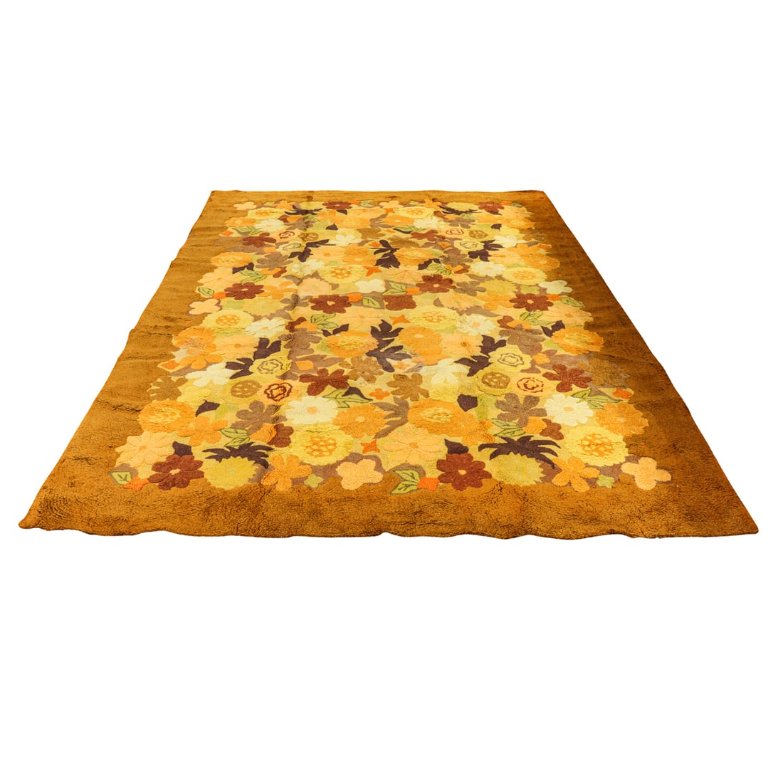 An American hand tufted rug: An American hand tufted rug, late 20th century, 11'6" x 8'6", Provenance: Estate of Myra Janco Daniels