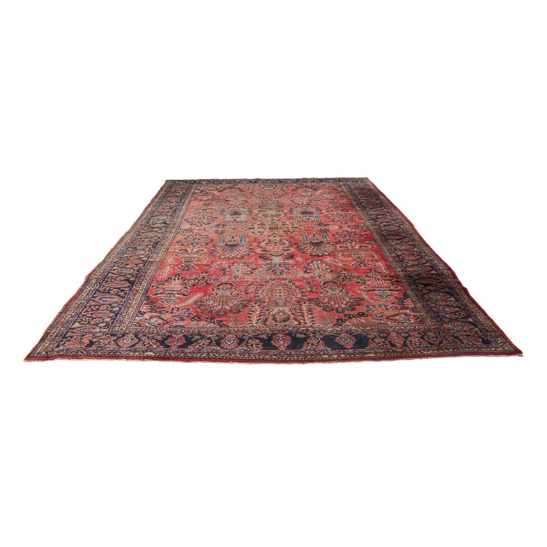 A Persian Sarouk carpet, 10'5" x 15'9": A Persian Sarouk carpet, 10'5" x 15'9"