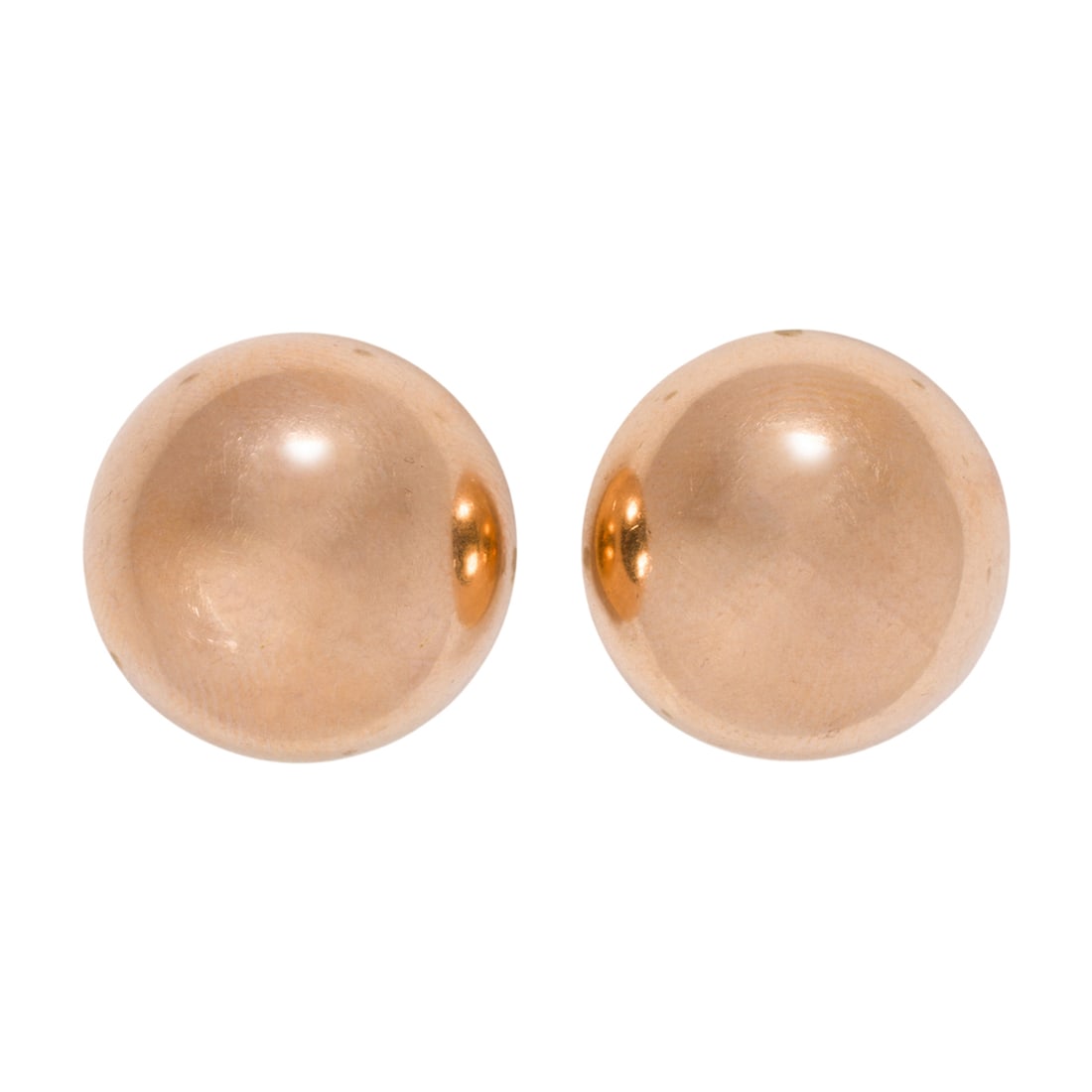A pair of 18k gold earrings (1 of 1)
