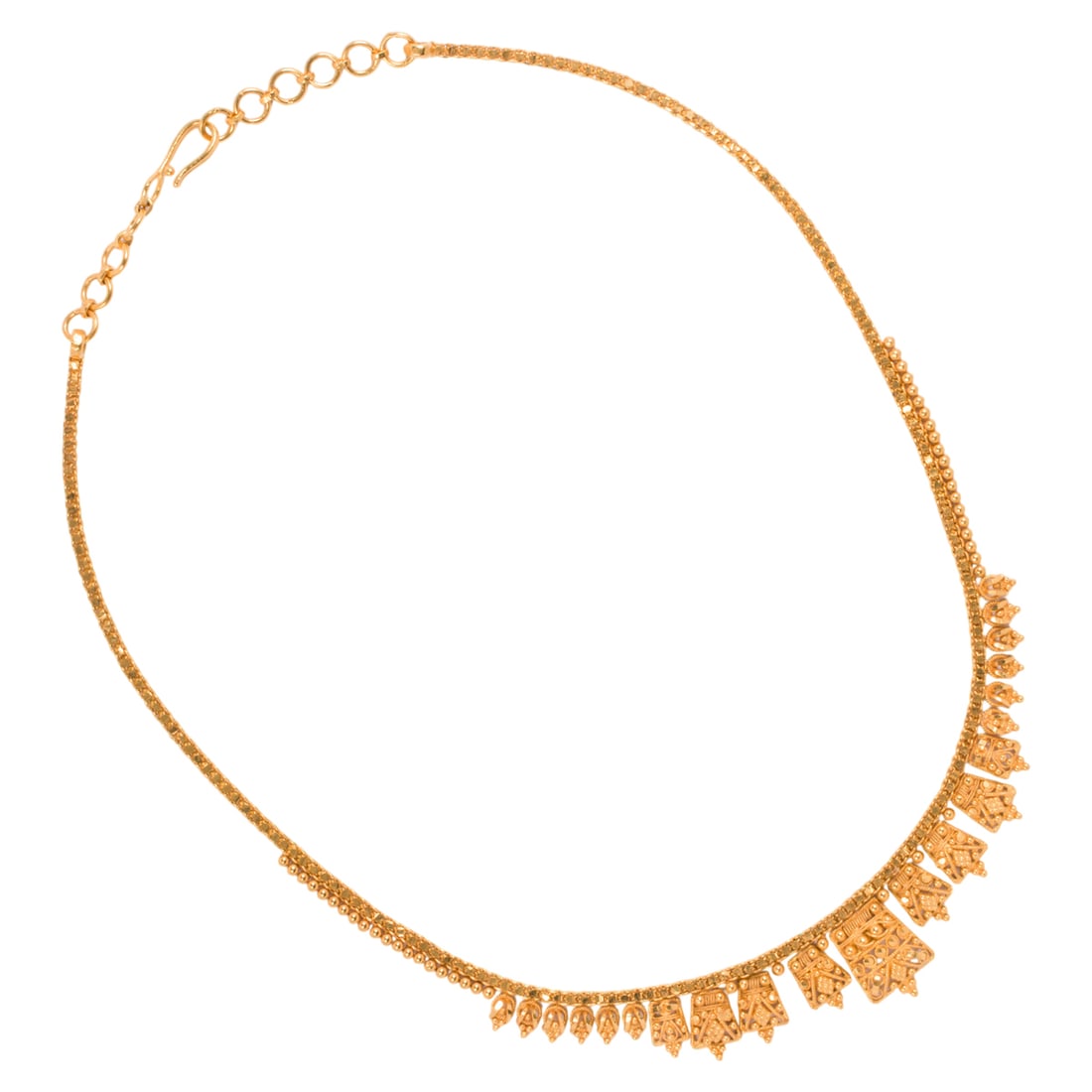 A high karat gold necklace (1 of 2)