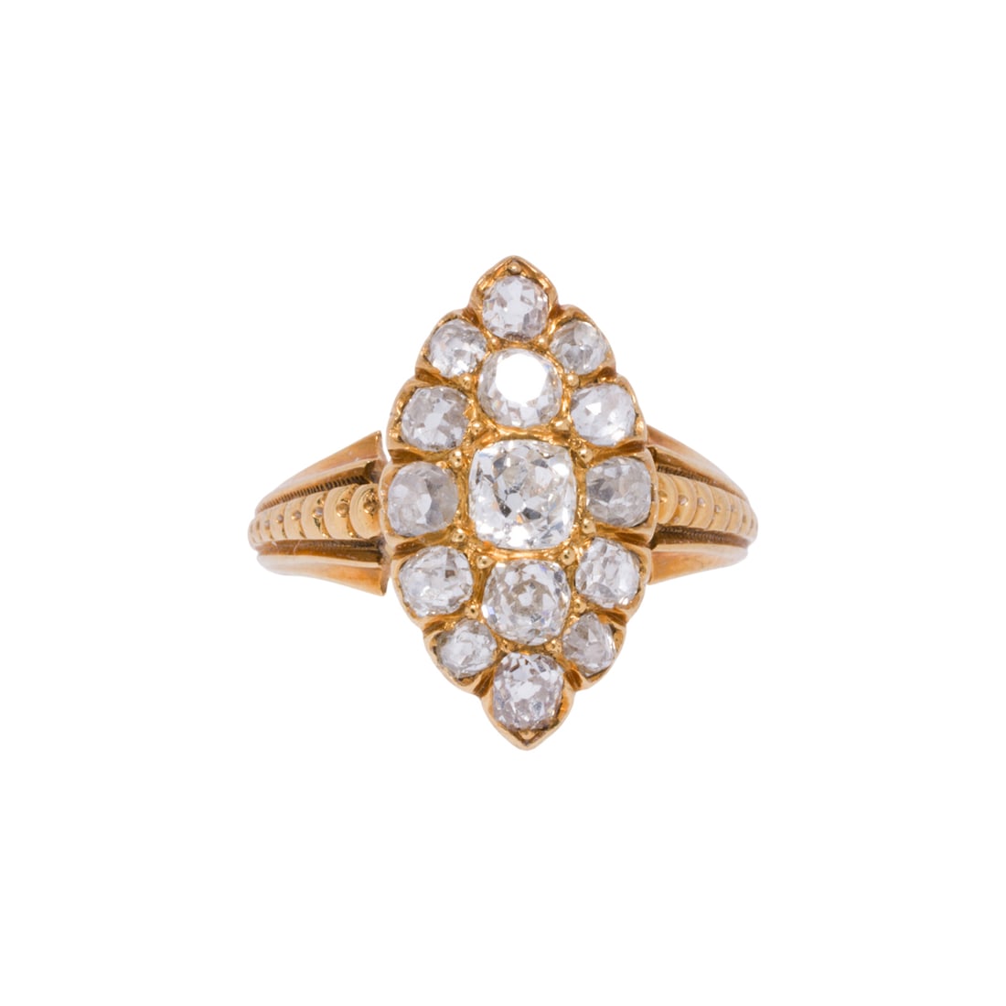 An antique diamond and 18k gold ring (1 of 2)